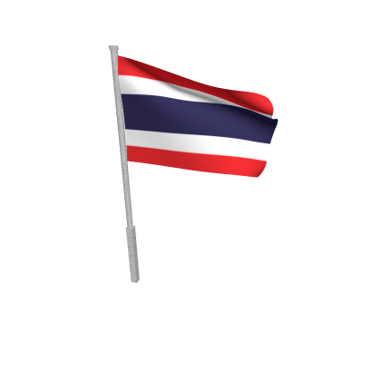 ⭐ [UPDATED] mini thai flag with new flag pole