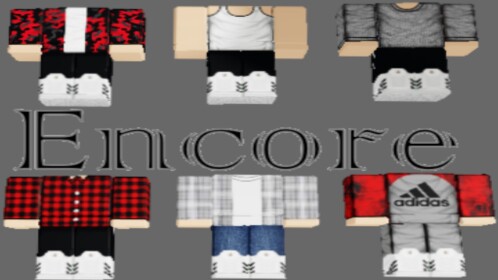 "Encore Clothing" Shop (Not Finished)