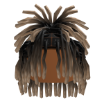 Nonchalant Dreadhead Blonde Ombre Ponytail
