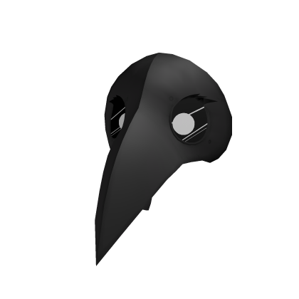 Black Cute Plague Doctor Girl Mask