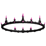 (CODE= 6936 ) Sharp Point Pink Crown