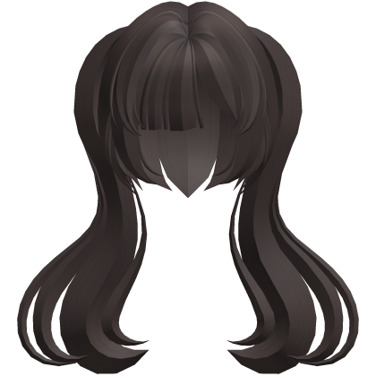 moe thick long fluffy ponytails brown