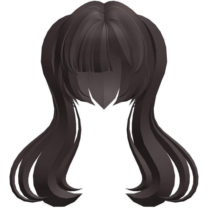 moe thick long fluffy ponytails brown