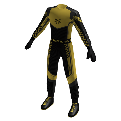 ✅ Gold REB3L Racer outfit thumbnail