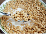 Cheerio milk