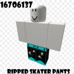 Ripped Skater Pants