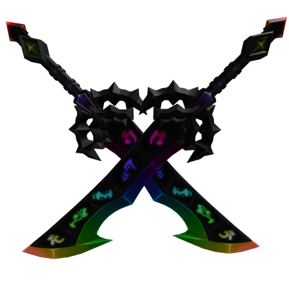 Dual Rainbow Evil Sword