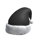 Grey Santa Hat