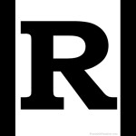 letter R