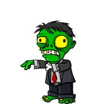 zombies on a treehouse winter