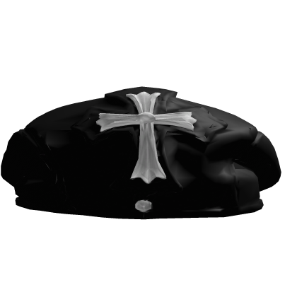 Cross Beret Vkei Emo Goth (black)