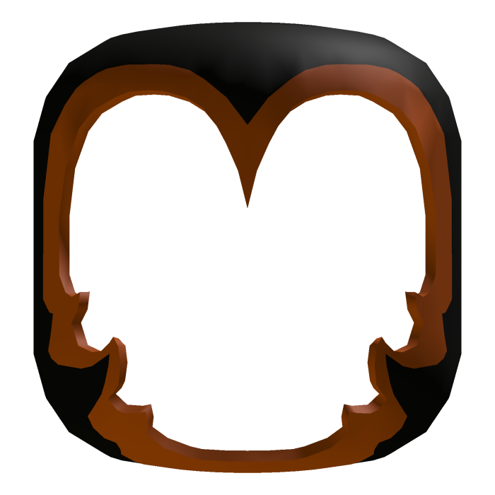 Layered Fluffy Crest - Black & Yellow/Orange