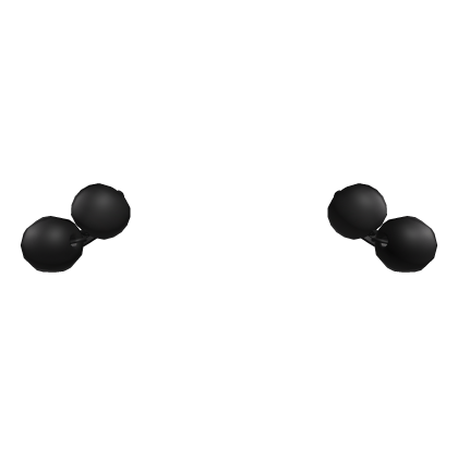 Hair Bobbles [Black] Roblox item