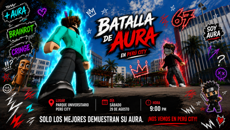 Peru City 🇵🇪 [Aura Farming Event 29/08 - 9 PM] 