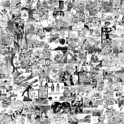 Snk manga collage Roblox decal