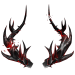 Deathsteel Antler Horns