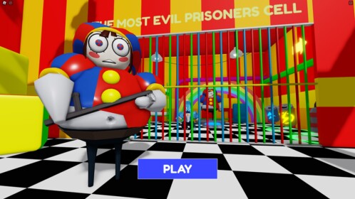 [🎪NEW!] DIGITAL CIRCUS BARRY'S PRISON RUN! (Obby)