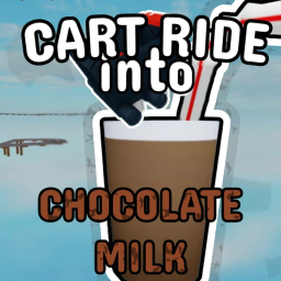 Cart Ride into CHOCOLATE MILK! 🍫🥛