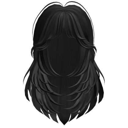 Black Layered Hair