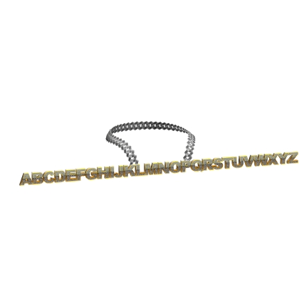 alphabet chain