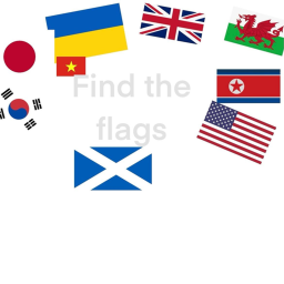 find the flags (46) NEW FLAGS!