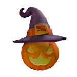 Pumpkin Witch Hat