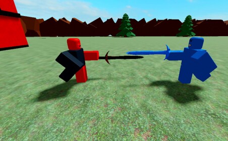 Red VS Blue Sword Wars