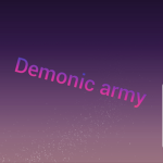 Demonic army DA
