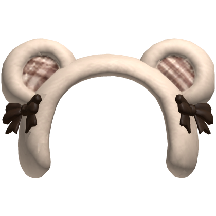 Cute Bear Headband Roblox item