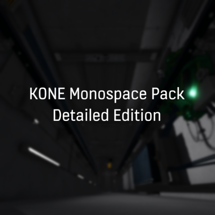 KONE Monospace Pack [Detailed]