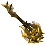 Golden Guitar Axe