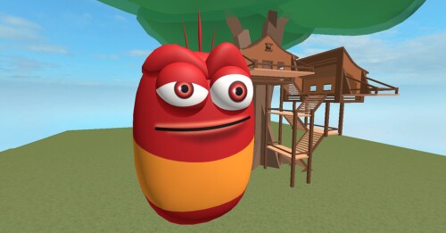 Survive RED larva the killer!