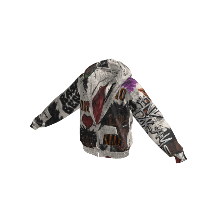 Retro Graffiti Jacket