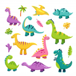 Dino club with Brody