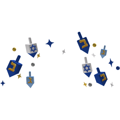 Hanukkah Dreidel Confetti