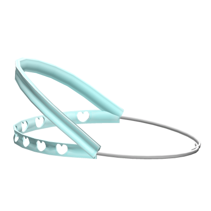 ♡ cute kawaii braces headgear in blue