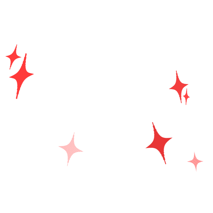 Animated Celebrity Bling Aura Red