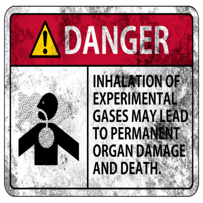Warning Sign Toxic Air Roblox decal