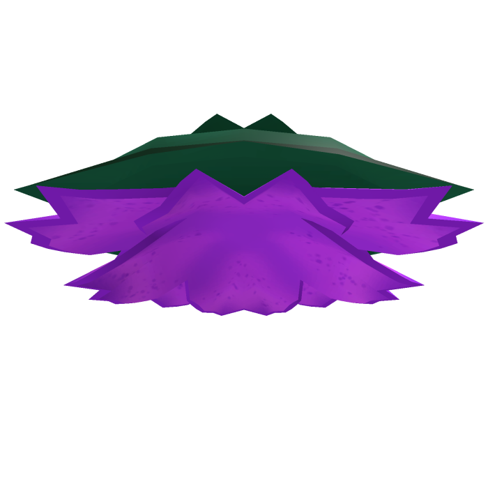 Purple flower critter bud