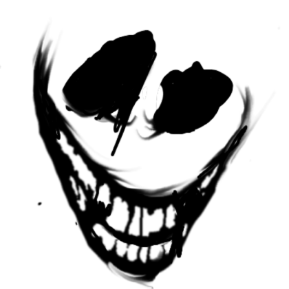 Scary face Roblox decal