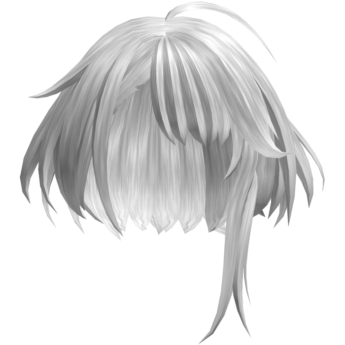 Cyberpunk Edgerunners Hair White