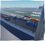 the nascar race track fan group