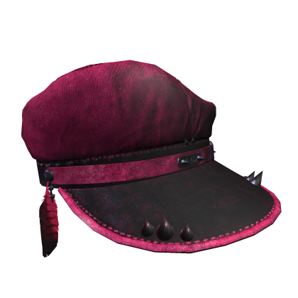 Pink Feather Cap