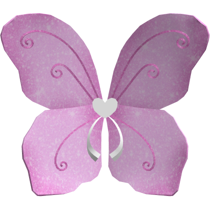 ♡ light pink fairy pixie wings