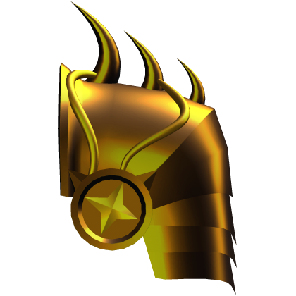 Dark Gold Knight Pauldron (Left)