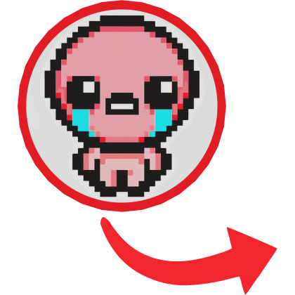 Binding of Isaac Red Circle