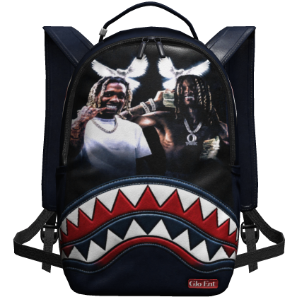 (1.0) Lil Durk & King Von Sprayground Backpack 