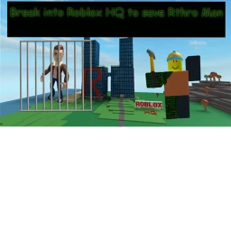 Break into Roblox HQ to save Rthro Man icon