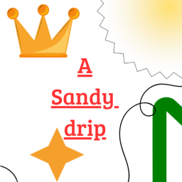 A sandy drip 😎👌