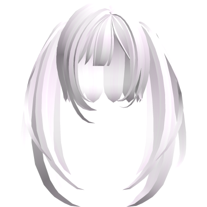 cute straight long pigtails moe emo vkei pink Roblox item